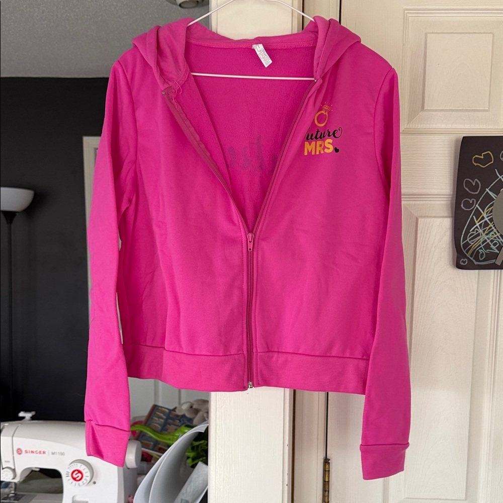 Women's Pink Hoodie Jacket Future MRS
